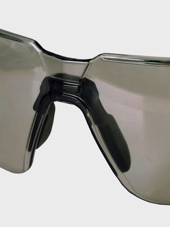 BOLLE Okulary Ochronne BHP RUSH+ 2.0 Platinum Welding 3 filtr spawalniczy czarno-szare