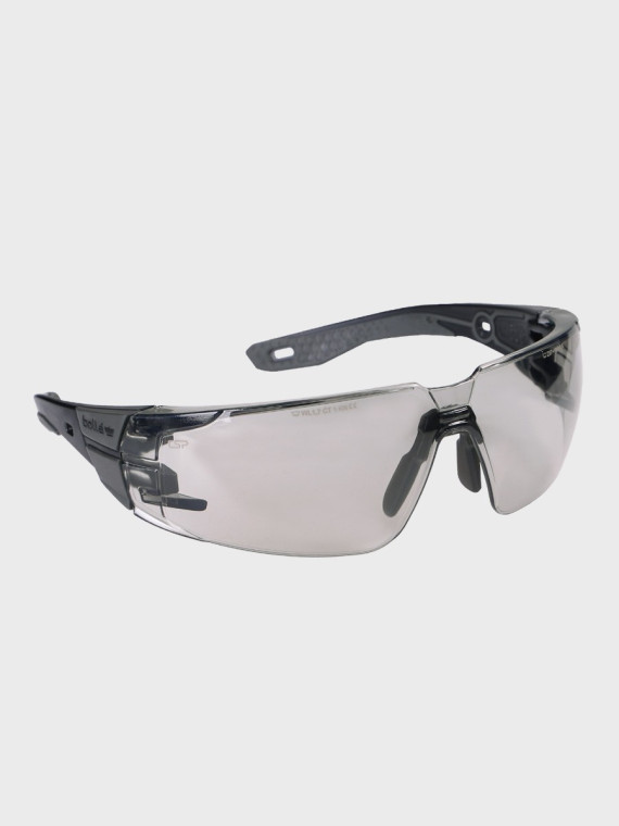 BOLLE Okulary Ochronne BHP RUSH+ 2.0 Platinum Welding 1.7 filtr spawalniczy czarno-szare