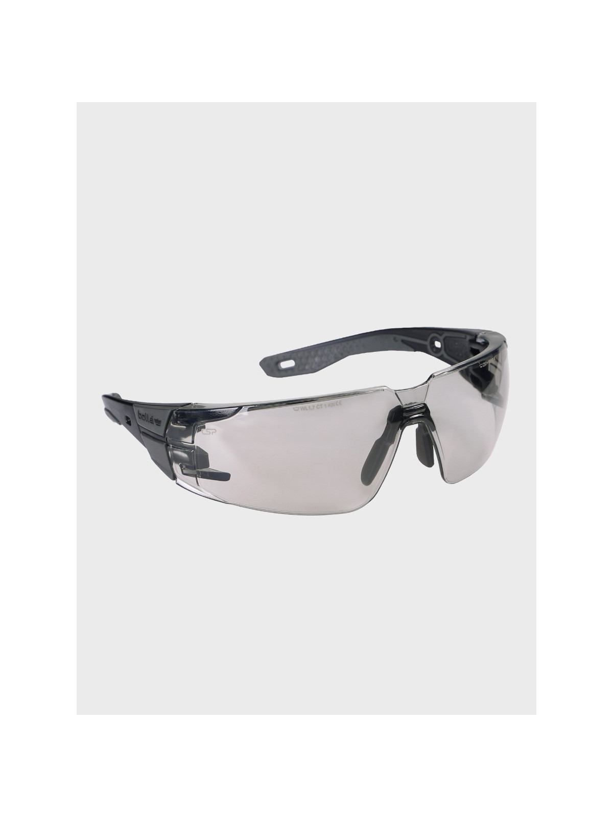 BOLLE Okulary Ochronne BHP RUSH+ 2.0 Platinum Welding 1.7 filtr spawalniczy czarno-szare