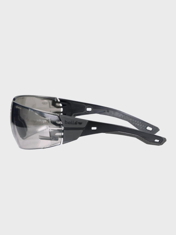 BOLLE Okulary Ochronne BHP RUSH+ 2.0 Platinum Welding 1.7 filtr spawalniczy czarno-szare