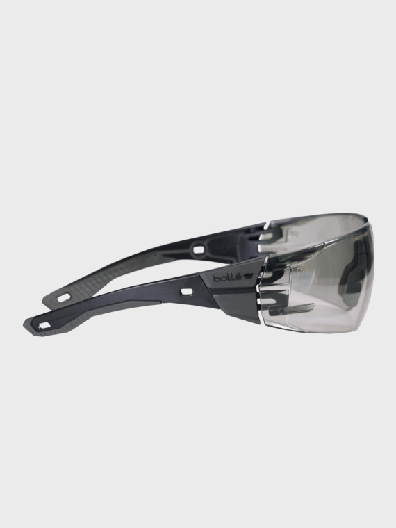 BOLLE Okulary Ochronne BHP RUSH+ 2.0 Platinum Welding 1.7 filtr spawalniczy czarno-szare