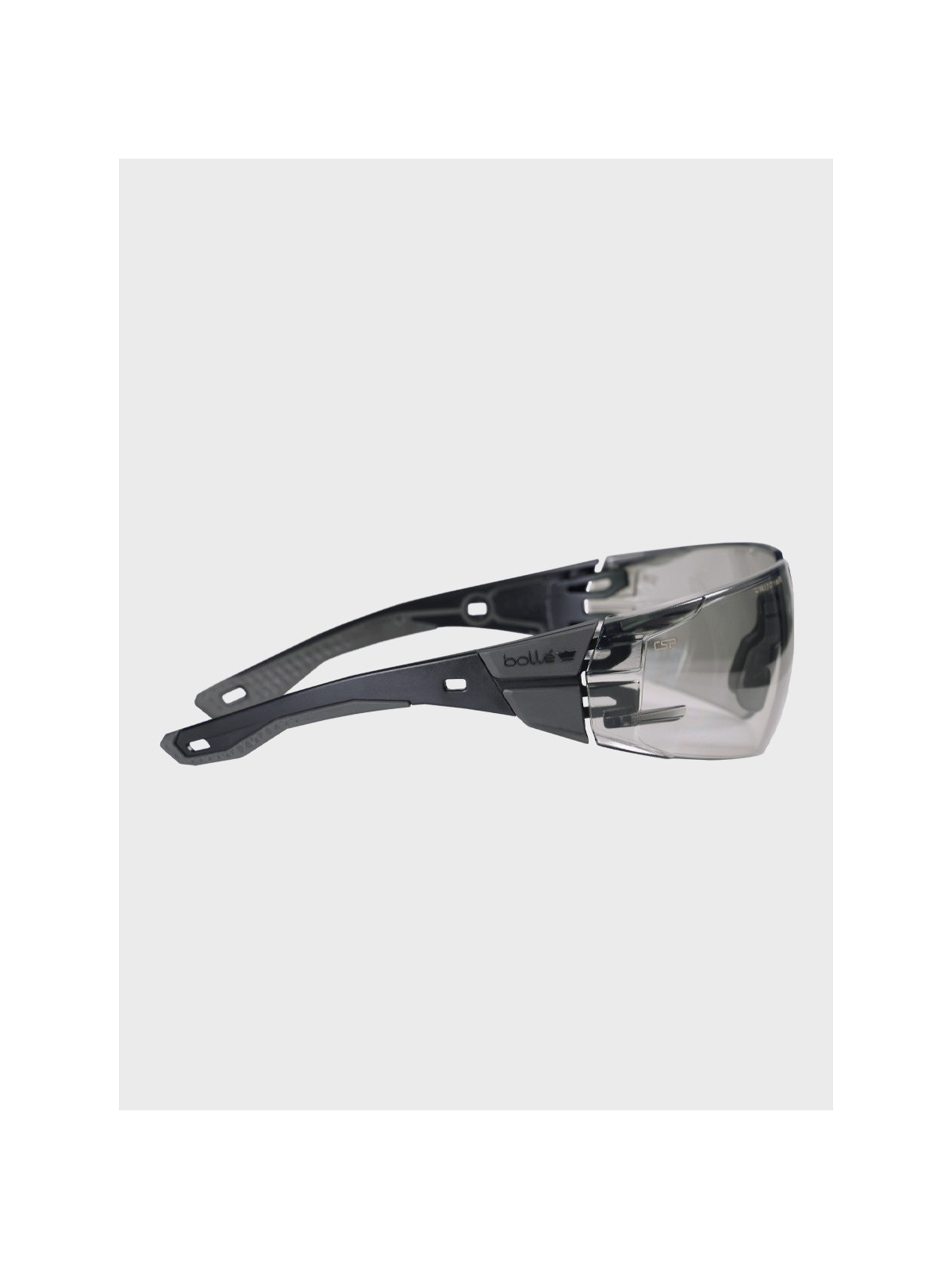 BOLLE Okulary Ochronne BHP RUSH+ 2.0 Platinum Welding 1.7 filtr spawalniczy czarno-szare