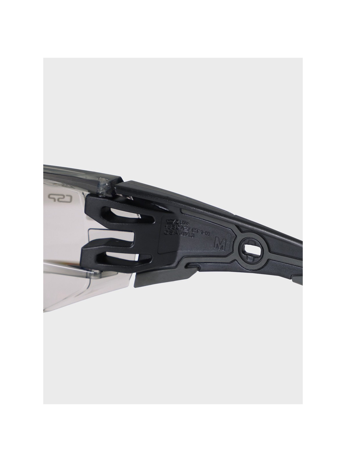 BOLLE Okulary Ochronne BHP RUSH+ 2.0 Platinum Welding 1.7 filtr spawalniczy czarno-szare
