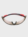 BOLLE Okulary Ochronne BHP RUSH+ 2.0 Copper strzeleckie przydymione szkła czarno-czerwone