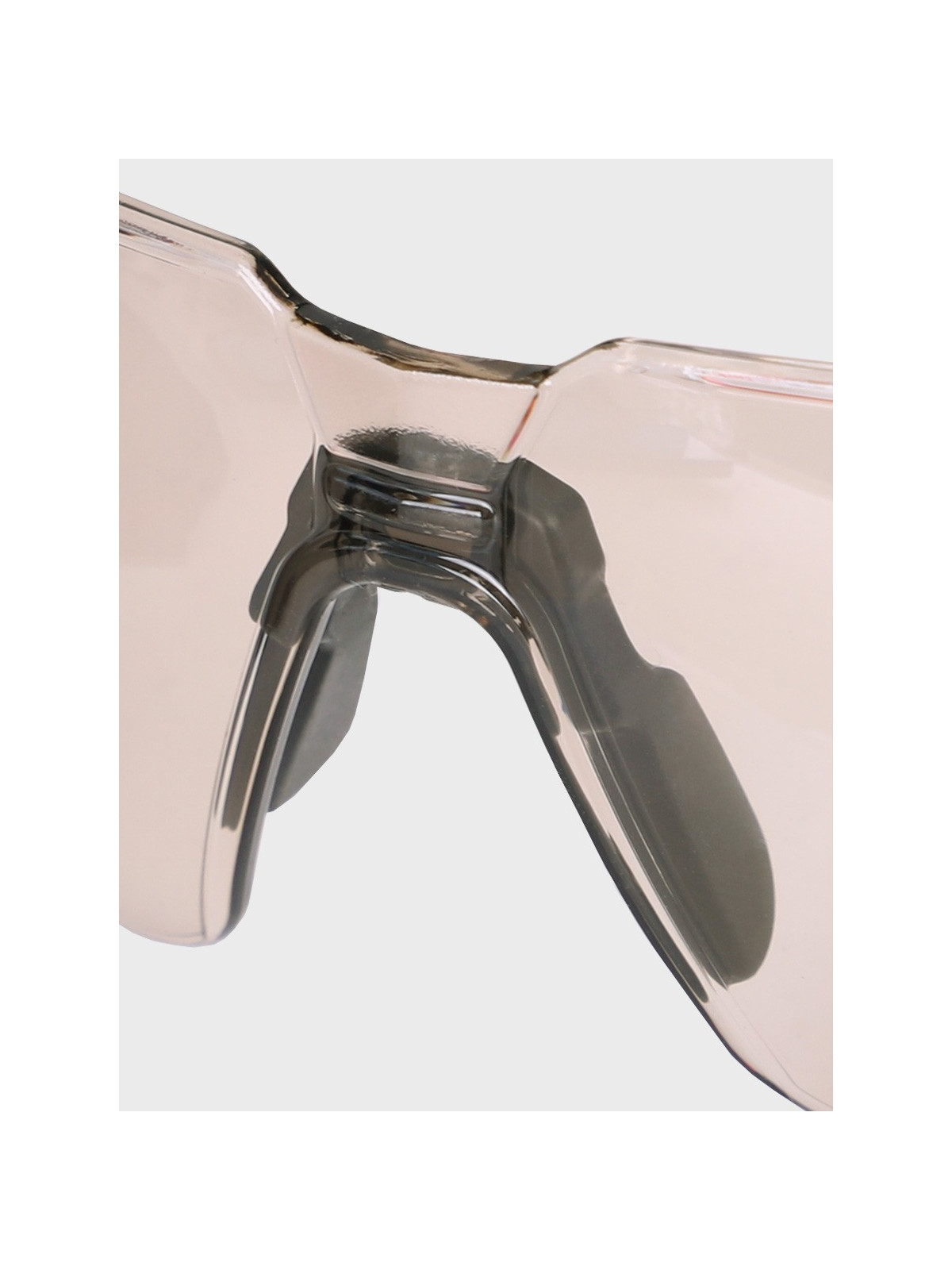 BOLLE Okulary Ochronne BHP RUSH+ 2.0 Copper strzeleckie przydymione szkła czarno-czerwone