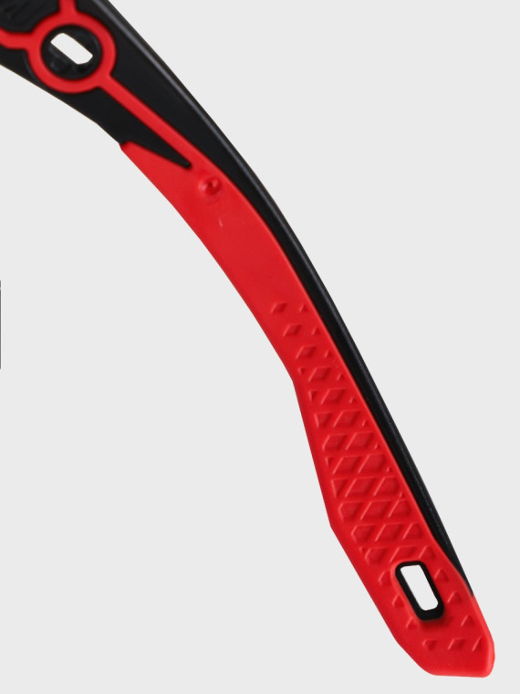 BOLLE Okulary Ochronne BHP RUSH+ 2.0 Copper strzeleckie przydymione szkła czarno-czerwone