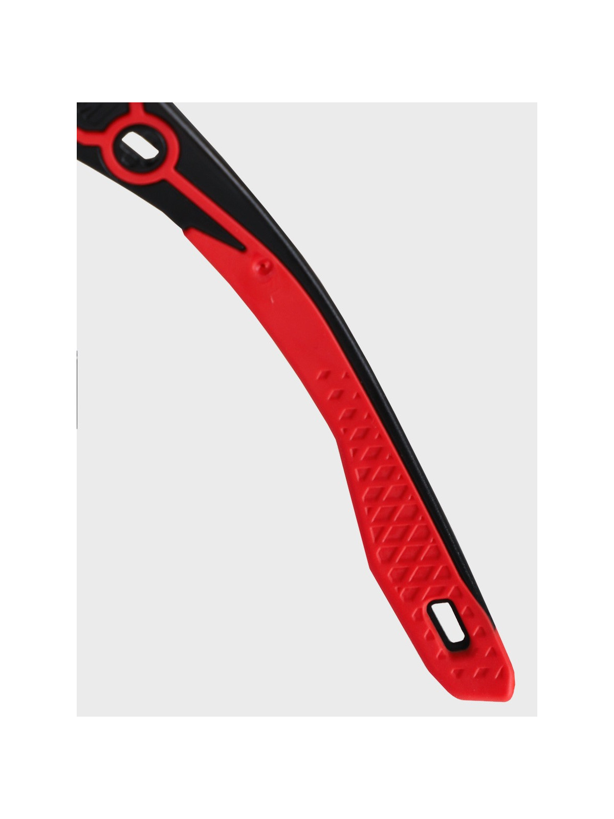 BOLLE Okulary Ochronne BHP RUSH+ 2.0 Copper strzeleckie przydymione szkła czarno-czerwone