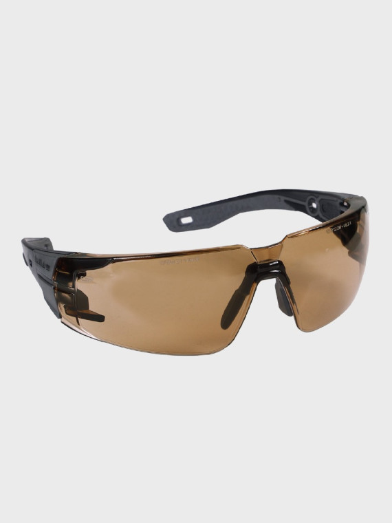 BOLLE Okulary ochronne BHP RUSH+ 2.0 przyciemniane szkła czarno-szare