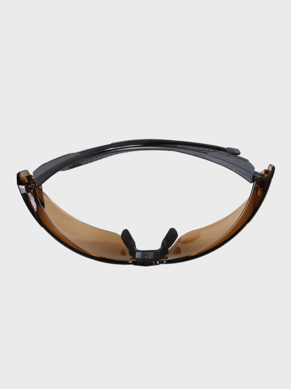 BOLLE Okulary ochronne BHP RUSH+ 2.0 przyciemniane szkła czarno-szare