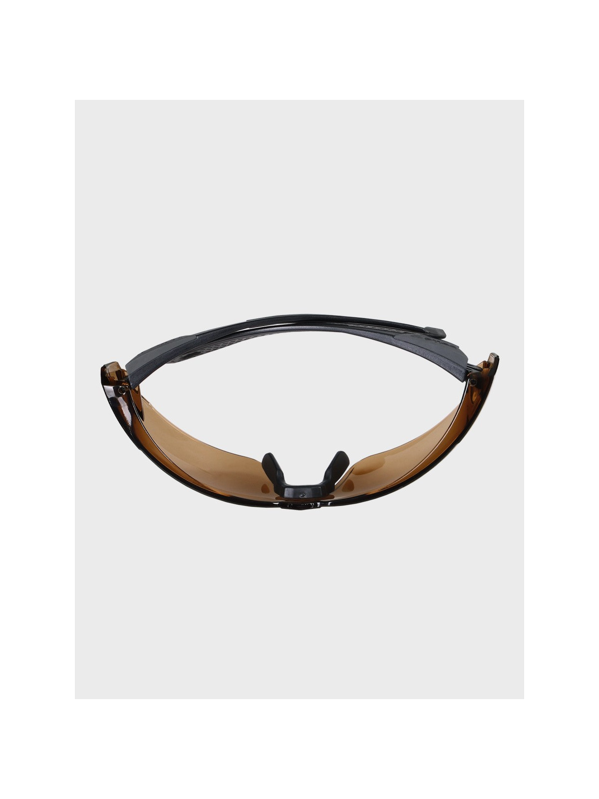 BOLLE Okulary ochronne BHP RUSH+ 2.0 przyciemniane szkła czarno-szare