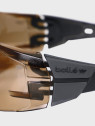 BOLLE Okulary ochronne BHP RUSH+ 2.0 przyciemniane szkła czarno-szare