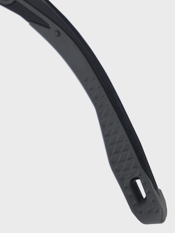 BOLLE Okulary ochronne BHP RUSH+ 2.0 przyciemniane szkła czarno-szare