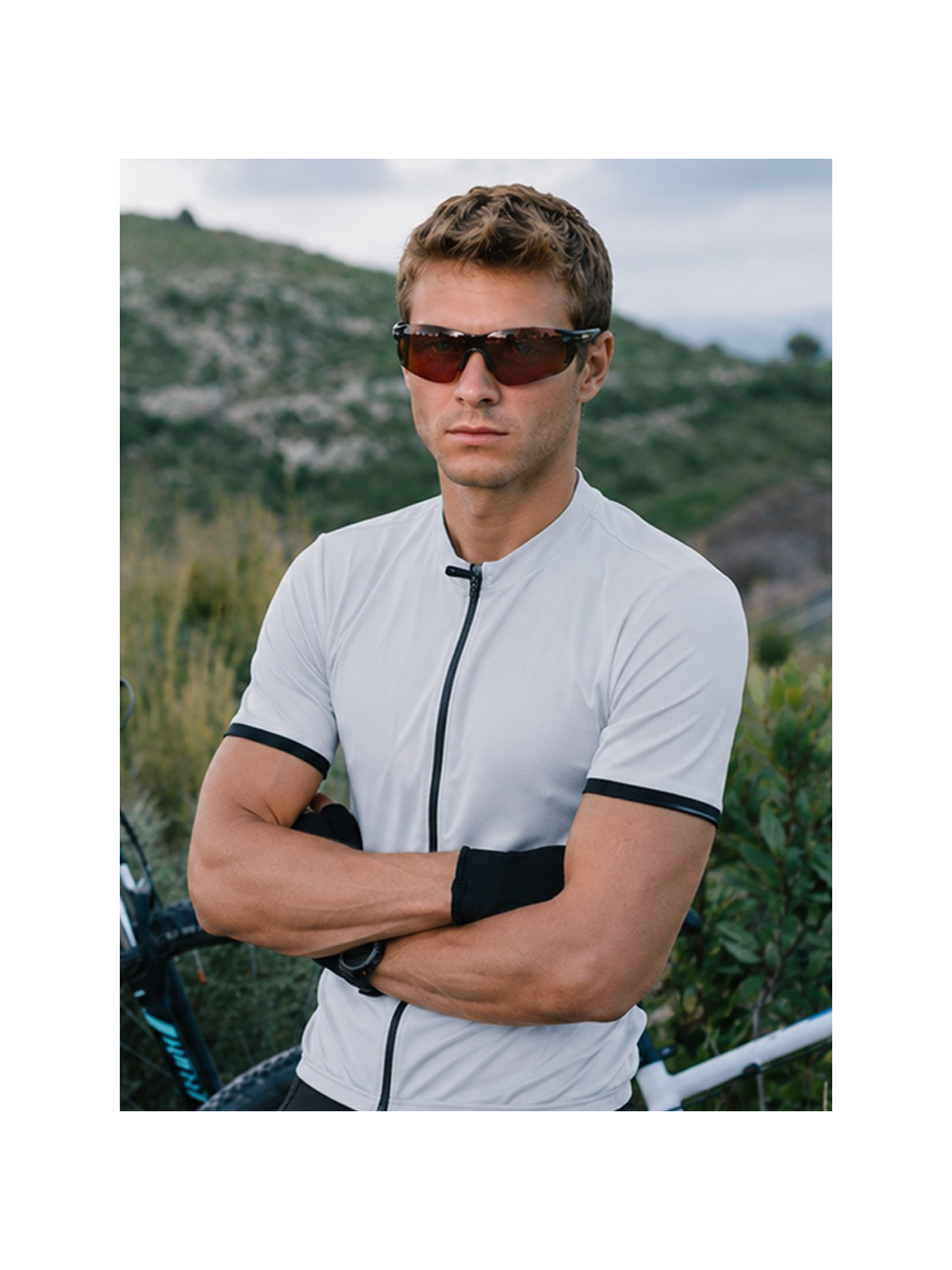 BOLLE Okulary ochronne BHP RUSH+ 2.0 przyciemniane szkła czarno-szare