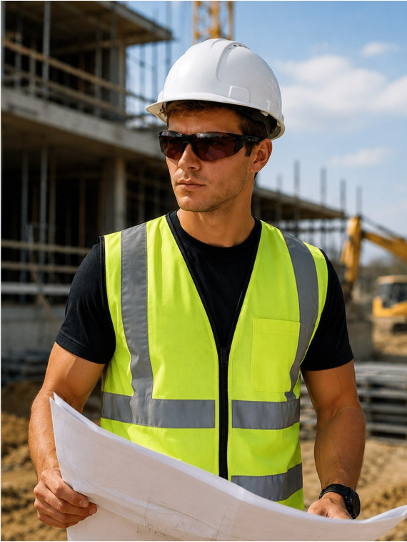 BOLLE Okulary ochronne BHP RUSH+ 2.0 przyciemniane szkła czarno-szare