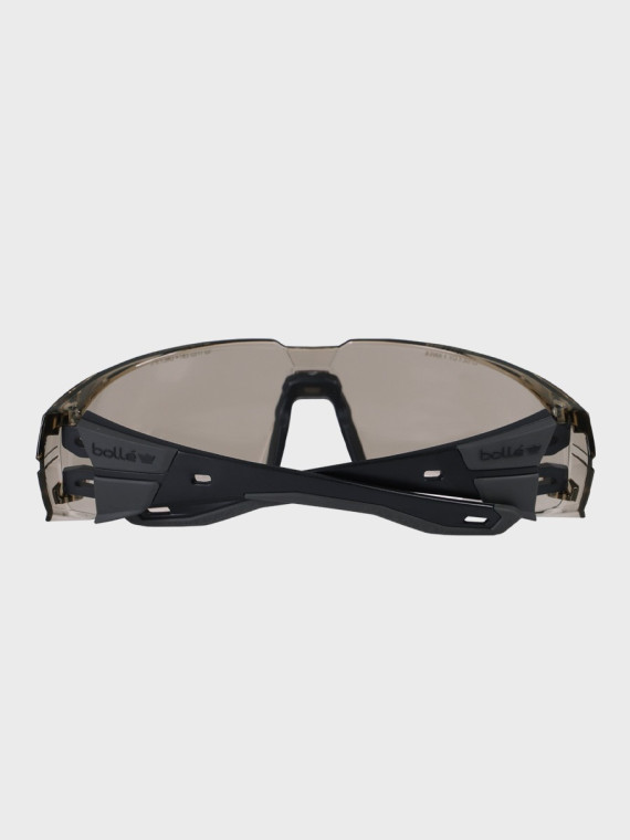 BOLLE Okulary Ochronne BHP RUSH+ 2.0 Copper strzeleckie przydymione szkła czarno-szare