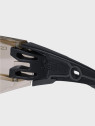 BOLLE Okulary Ochronne BHP RUSH+ 2.0 Copper strzeleckie przydymione szkła czarno-szare