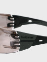 BOLLE Okulary Ochronne BHP RUSH+ 2.0 Copper strzeleckie przydymione szkła czarno-szare