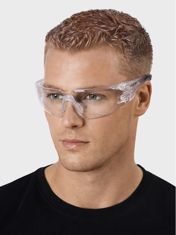 BOLLE Okulary Ochronne RUSH 2.0 Lite Przezroczyste