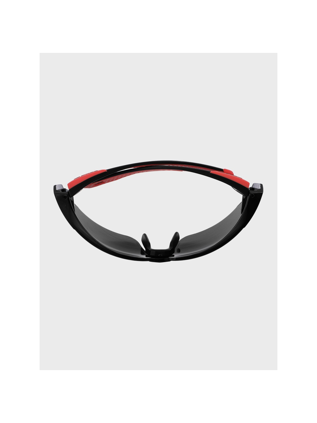BOLLE Okulary Ochronne BHP RUSH+ 2.0 przydymione szkła Czarno-Czerwone