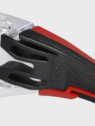 BOLLE Okulary Ochronne BHP RUSH+ 2.0 przezroczyste szkła Czarno-Czerwone 