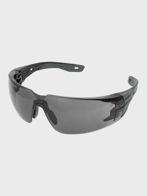 BOLLE Okulary Ochronne BHP RUSH+ 2.0 przydymione szkła Czarno-Szare
