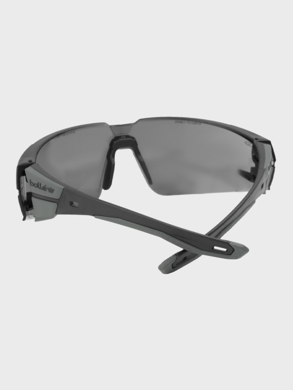 BOLLE Okulary Ochronne BHP RUSH+ 2.0 przydymione szkła Czarno-Szare