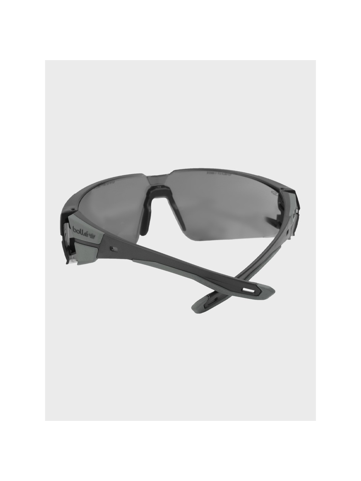 BOLLE Okulary Ochronne BHP RUSH+ 2.0 przydymione szkła Czarno-Szare