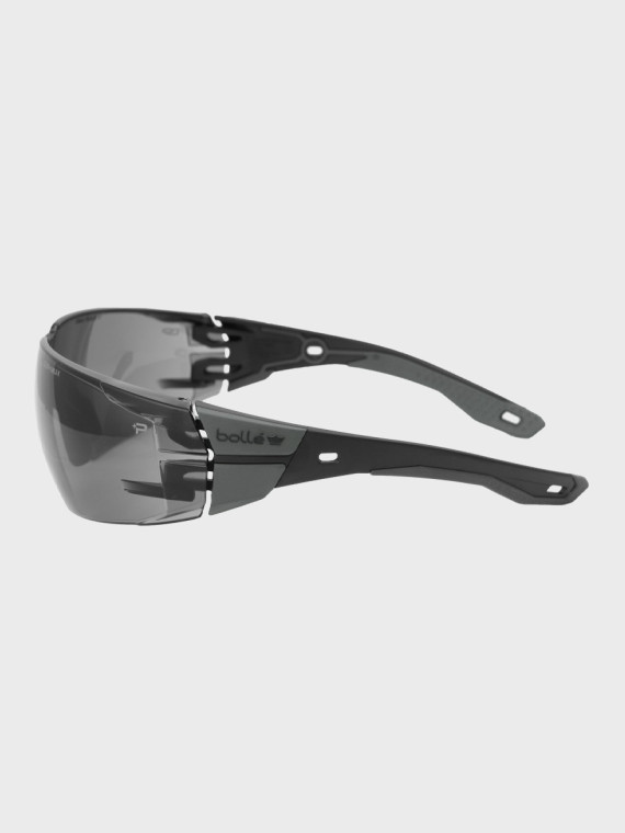 BOLLE Okulary Ochronne BHP RUSH+ 2.0 przydymione szkła Czarno-Szare