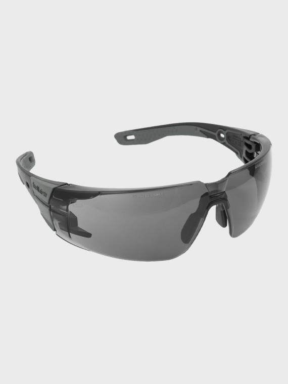 BOLLE Okulary Ochronne BHP RUSH+ 2.0 przydymione szkła Czarno-Szare