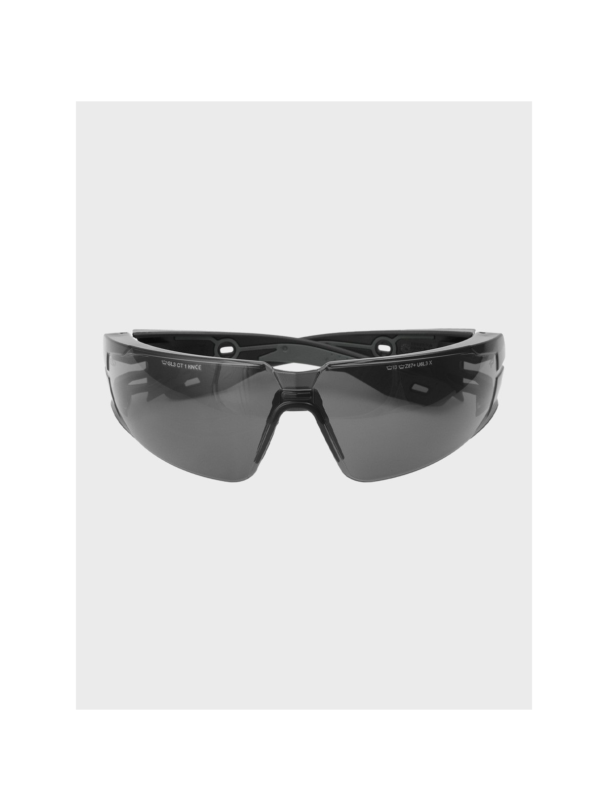 BOLLE Okulary Ochronne BHP RUSH+ 2.0 przydymione szkła Czarno-Szare
