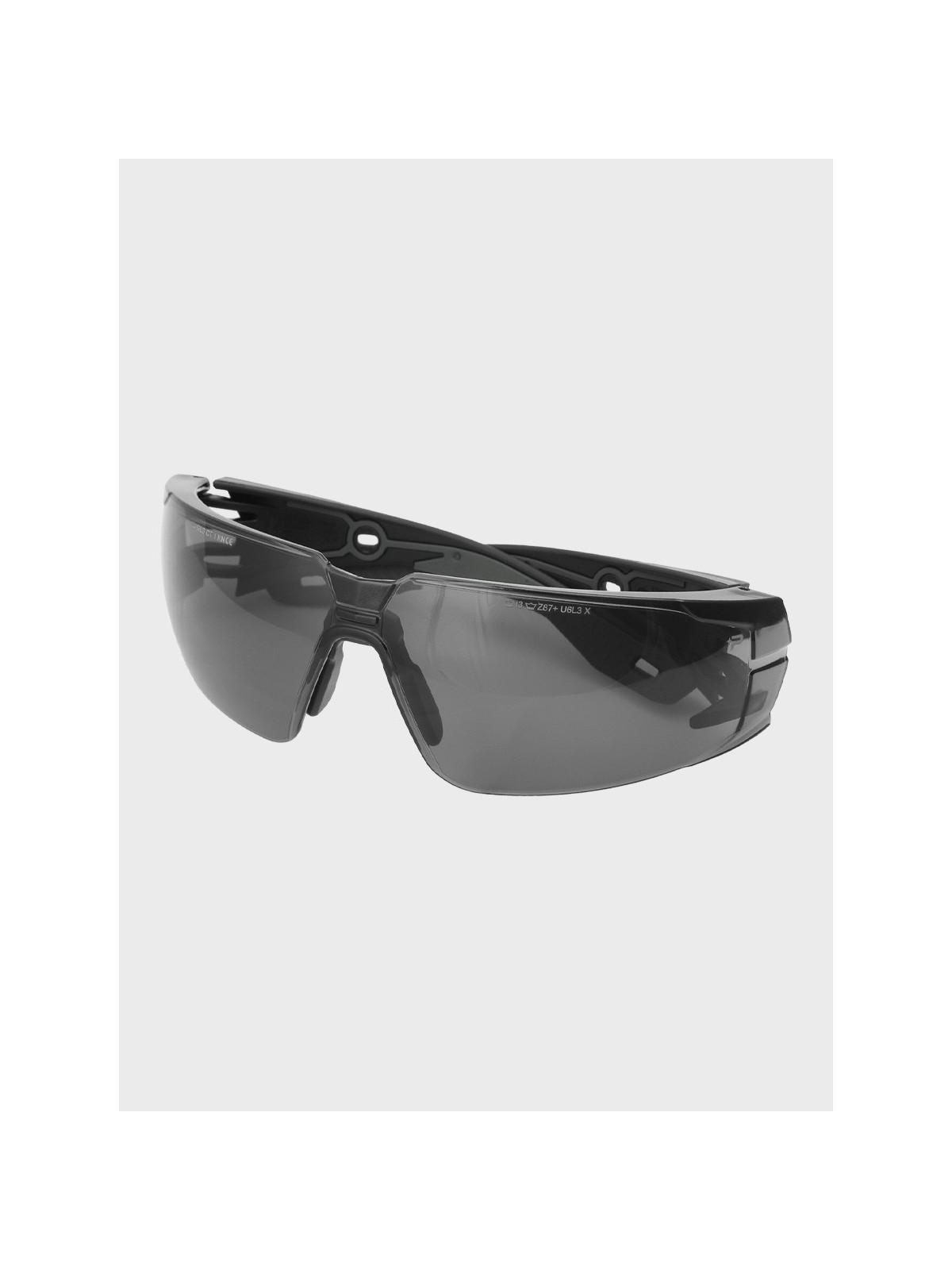 BOLLE Okulary Ochronne BHP RUSH+ 2.0 przydymione szkła Czarno-Szare
