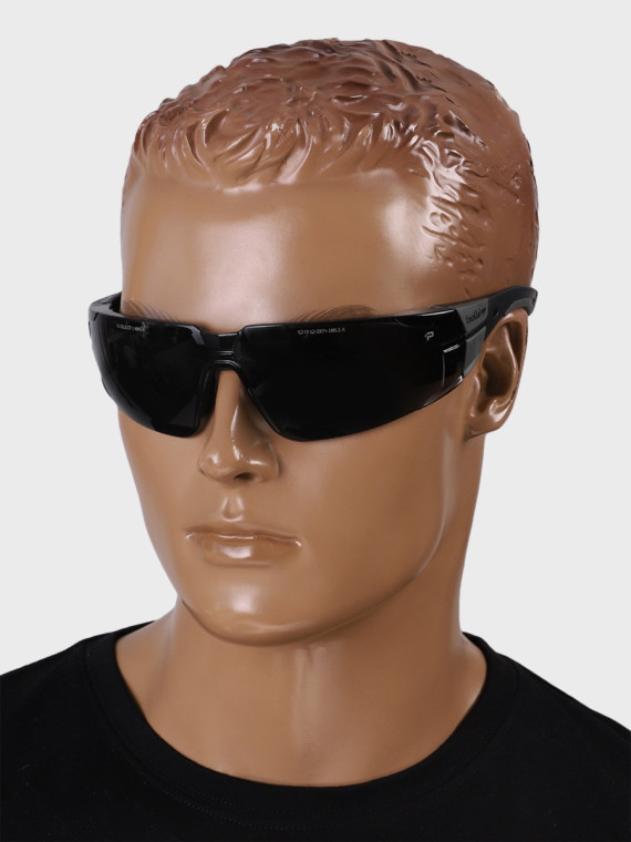 BOLLE Okulary Ochronne BHP RUSH+ 2.0 przydymione szkła Czarno-Szare