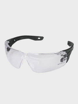 BOLLE Okulary Ochronne BHP RUSH+ 2.0 przezroczyste szkła Czarno-Szare