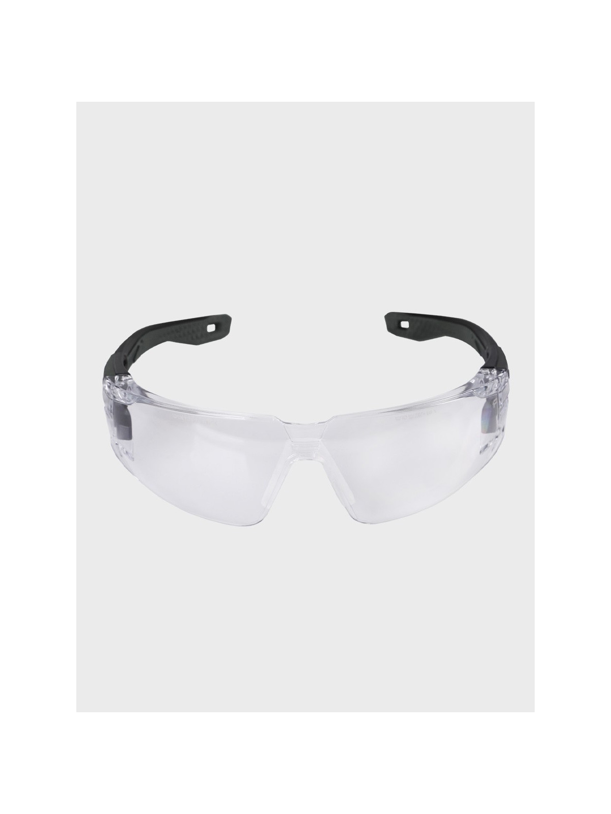 BOLLE Okulary Ochronne BHP RUSH+ 2.0 przezroczyste szkła Czarno-Szare 