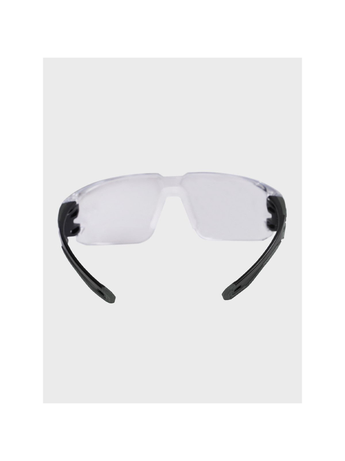 BOLLE Okulary Ochronne BHP RUSH+ 2.0 przezroczyste szkła Czarno-Szare 