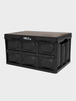 NILS CAMP Skrzynia składana z funkcją stołu 2w1 NCB4005 20l czarna