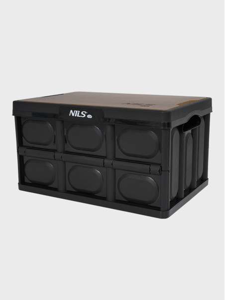 NILS CAMP Skrzynia składana z funkcją stołu 2w1 NCB4005 20l czarna