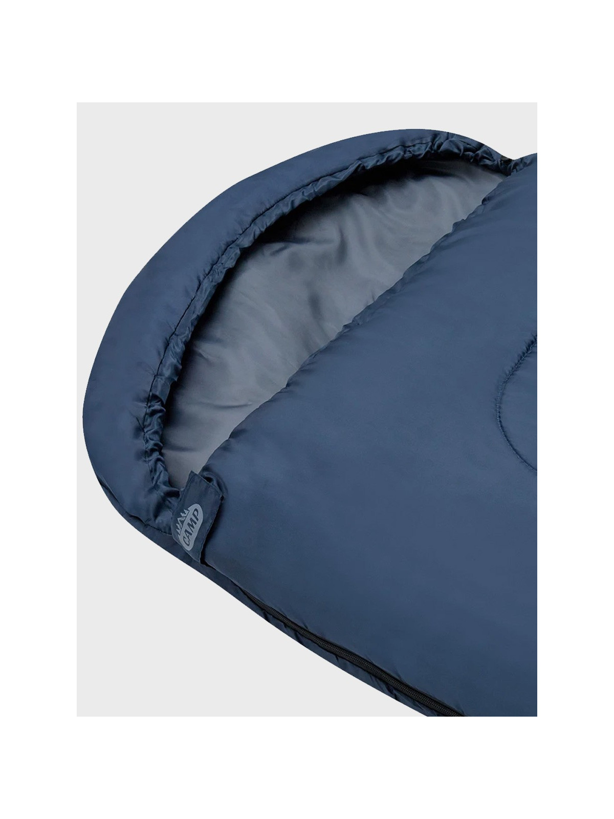 NILS CAMP Śpiwór turystyczny mumia NC2107 5-15°C 220x75cm granatowo-szary