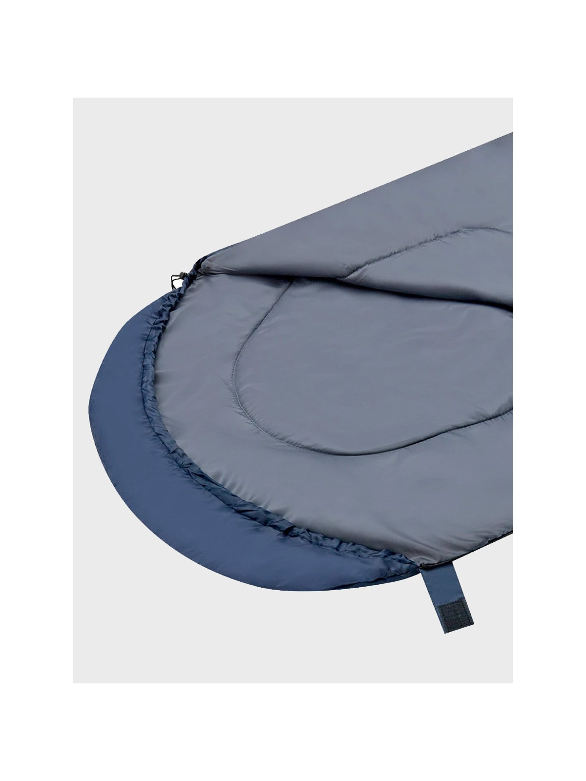 NILS CAMP Śpiwór turystyczny mumia NC2107 5-15°C 220x75cm granatowo-szary