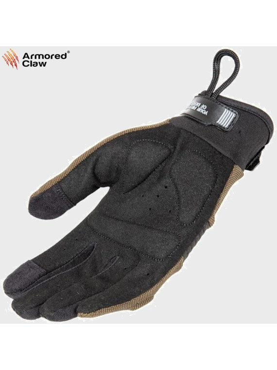 ARMORED CLAW RĘKAWICE TAKTYCZNE OCHRONNE COVERTPRO HOT WEATHER OLIWKOWY XXL
