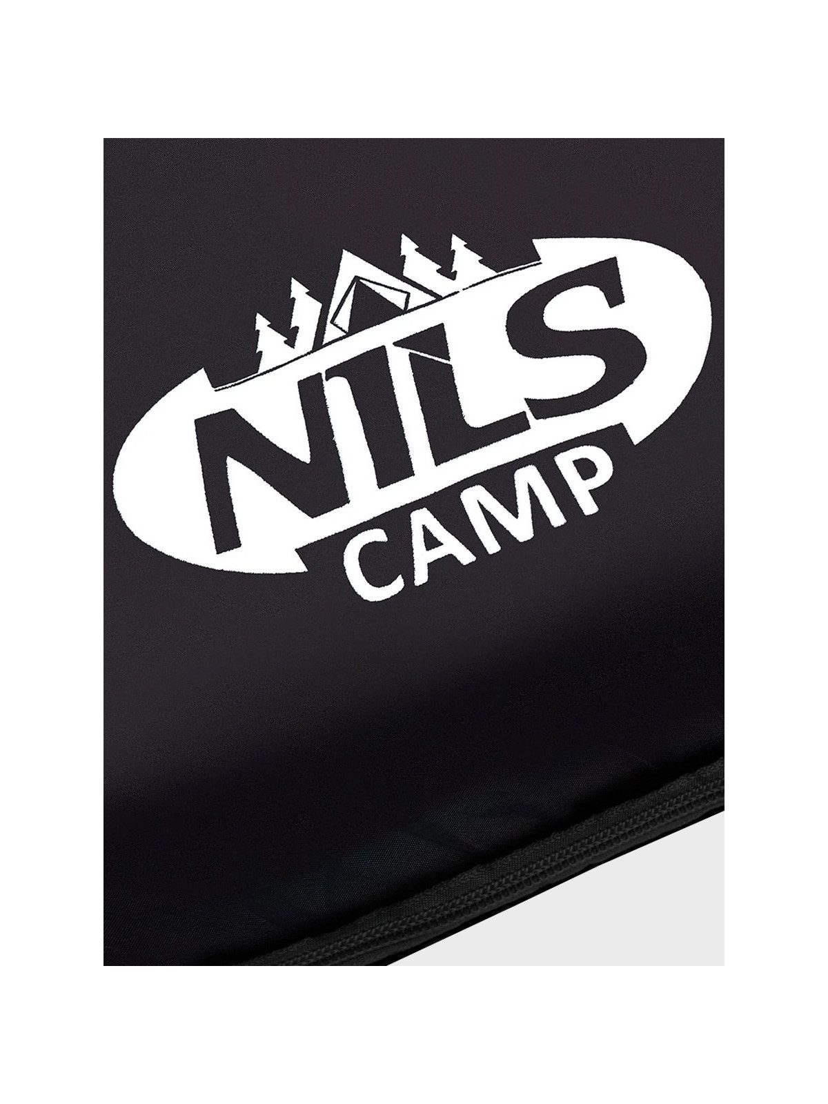 NILS CAMP Śpiwór turystyczny kołdra NC2002 190x75cm 5-15°C czarno-niebieski