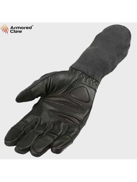 ARMORED CLAW RĘKAWICE TAKTYCZNE BREACHER SKÓRA NATURALNA CZARNE XXL