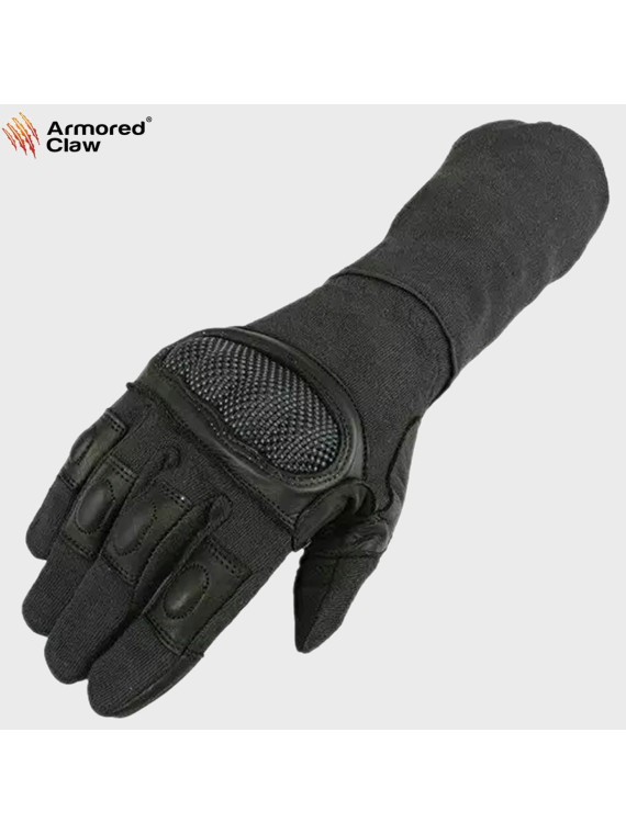 ARMORED CLAW RĘKAWICE TAKTYCZNE BREACHER SKÓRA NATURALNA CZARNE XXL