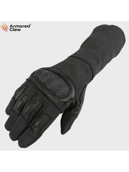 ARMORED CLAW RĘKAWICE TAKTYCZNE BREACHER SKÓRA NATURALNA CZARNE XXL