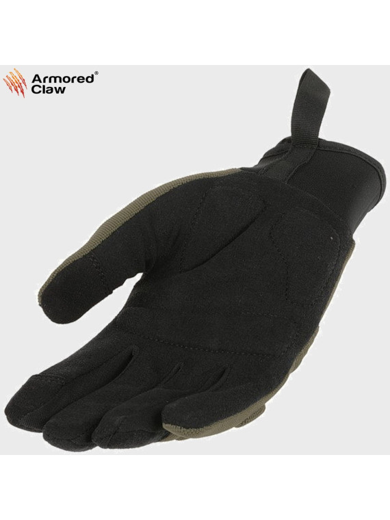 ARMORED CLAW RĘKAWICE TAKTYCZNE OCHRONNE COVERTPRO OLIWKOWE XXL