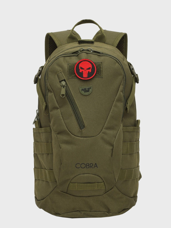 NILS CAMP Plecak taktyczny Cobra NC3905 25L zielony