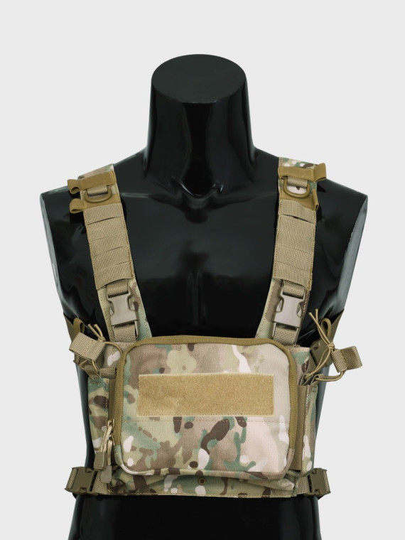 8FIELDS KAMIZELKA TAKTYCZNA HYBRYDOWA CHEST RIG MULTICAM