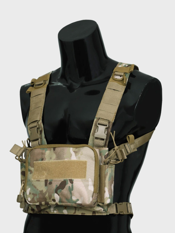 8FIELDS KAMIZELKA TAKTYCZNA HYBRYDOWA CHEST RIG MULTICAM