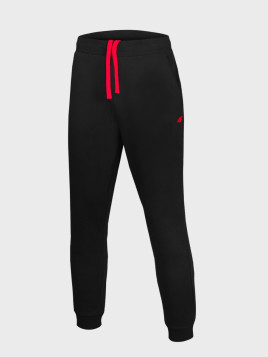 4F Spodnie dresowe męskie sportowe joggery TTROM2096 czarne XXL