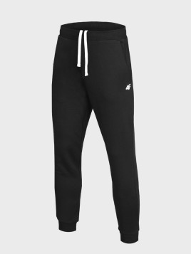 4F Spodnie dresowe męskie sportowe joggery TTROM2096 głęboka czerń XXL
